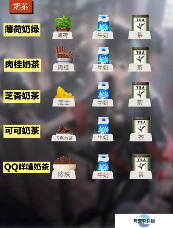 归龙潮饮品配方大全 饮品有哪些配方[多图]图片5